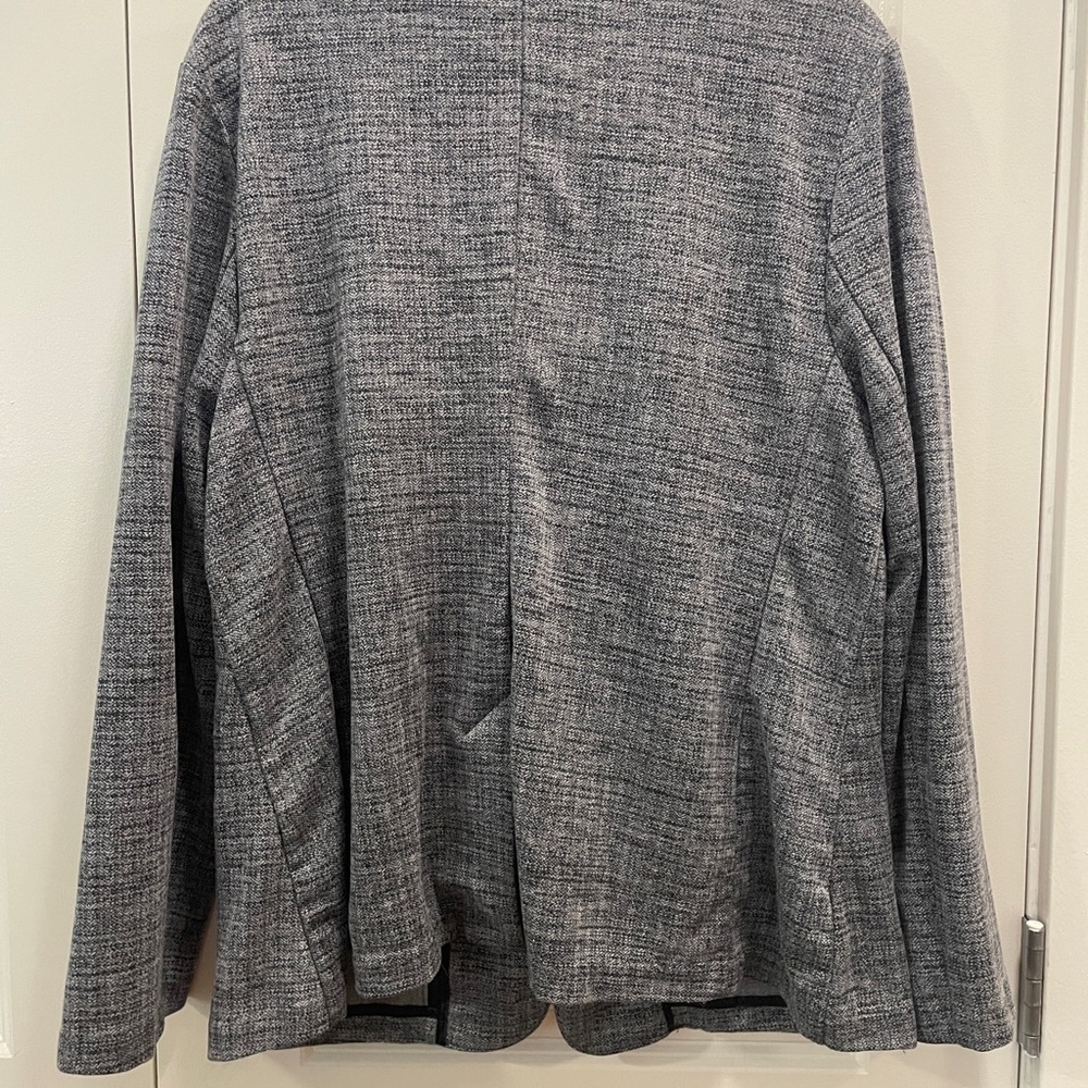Banana Republic Gray Blazer Professional Wool-Blend - Picture 7 of 10